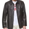 mens-dark-brown-faux-leather-oversized-shirt-jacket