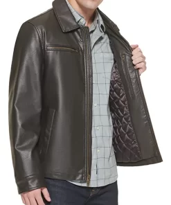 mens-grey-faux-leather-biker-jacket