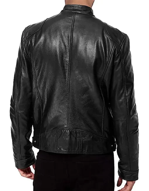 mens-long-sleeve-black-faux-leather-jacket