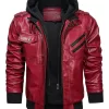 mens-red-faux-leather-jacket-with-removable-hood
