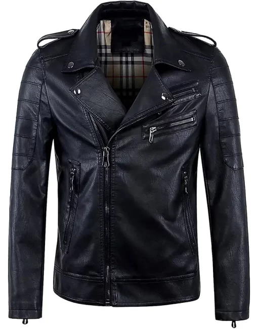 mens-vintage-asymmetric-zipper-black-faux-leather-jacket