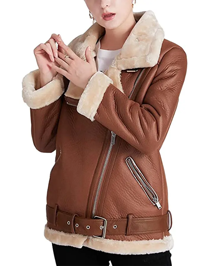 womens-brown-faux-leather-shearling-jacket-1 womens-brown-faux-leather-shearling-jacket