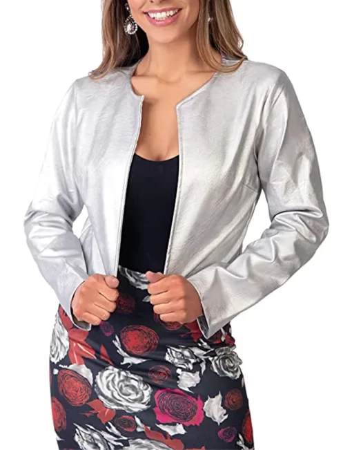 womens-cropped-silver-faux-leather-jacket