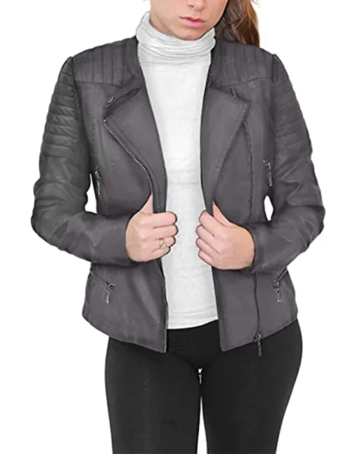 womens-grey-faux-leather-biker-jacket