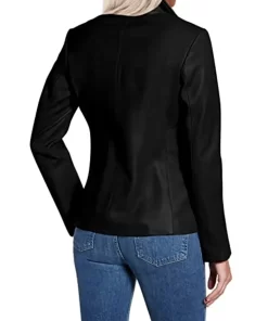 womens-long-sleeve-black-faux-leather-jacket