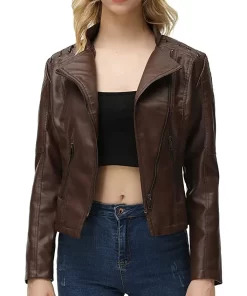 womens-string-quilted-shoulder-brown-faux-leather-jacket