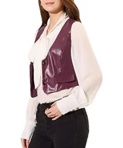 womens-versatile-racerback-burgundy-faux-leather-vests