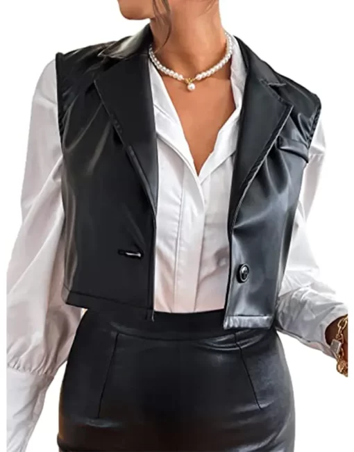 womens-vintage-black-faux-leather-vest