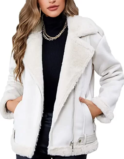 womens-white-faux-leather-shearling-jacket