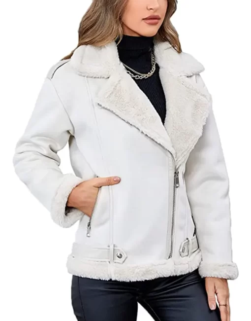 womens-white-faux-leather-shearling-jacket