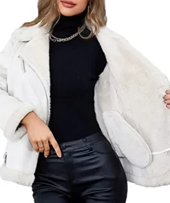 womens-white-faux-leather-shearling-jacket