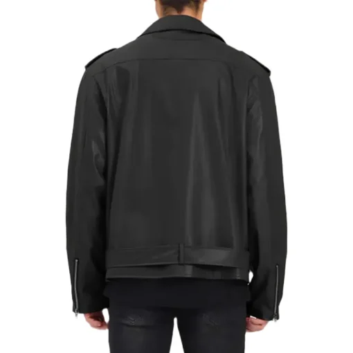 mens-black-faux-leather-jacket