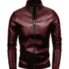 mens-casual-slim-fit-maroon-faux-leather-jacket