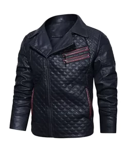 mens-diamond-quilted-black-faux-leather-jacket