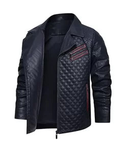 mens-diamond-quilted-black-faux-leather-jacket