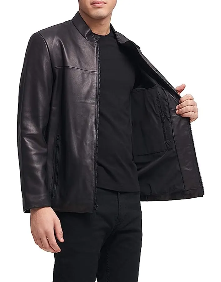 mens-modern-black-faux-leather-racer-jacket-3 mens-modern-black-faux-leather-racer-jacket