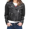 womens-belted-black-faux-leather-motorcycle-jacket