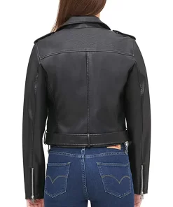 womens-belted-black-faux-leather-motorcycle-jacket