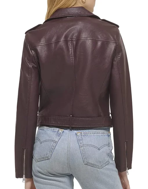 womens-belted-burgundy-faux-leather-motorcycle-jacket