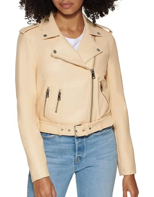 womens-belted-cream-faux-leather-motorcycle-jacket