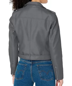 womens-belted-grey-faux-leather-motorcycle-jacket