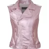 womens-biker-pink-faux-leather-vest