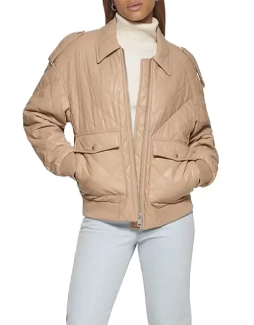 womens-biscotti-faux-leather-diamond-quilt-bomber-jacket
