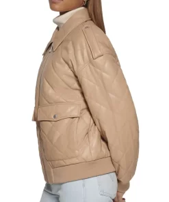 womens-biscotti-faux-leather-diamond-quilt-bomber-jacket
