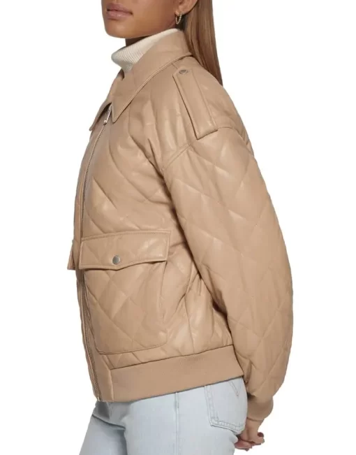 womens-biscotti-faux-leather-diamond-quilt-bomber-jacket