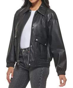womens-black-faux-leather-dad-bomber-jacket