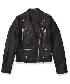 womens-black-faux-leather-moto-jacket