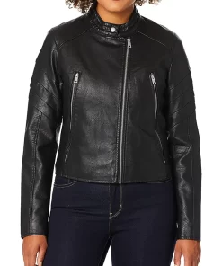 womens-black-faux-leather-moto-racer-jacket