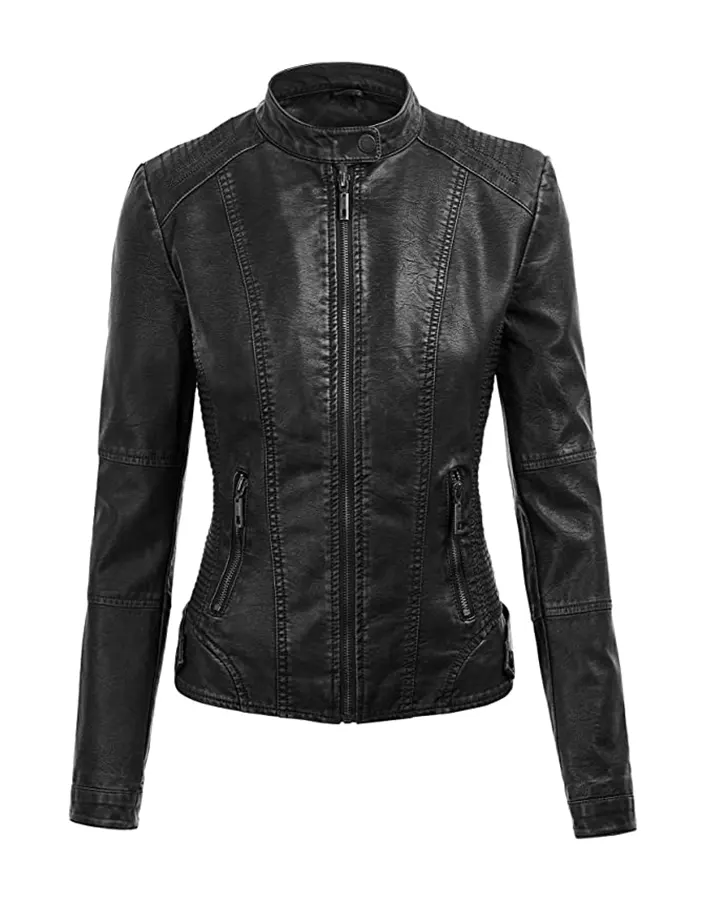 womens-black-faux-leather-motorcycle-jacket-with-removable-hood-2 womens-black-faux-leather-motorcycle-jacket-with-removable-hood