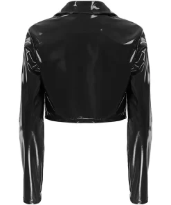 womens-black-faux-leather-short-racer-jacket