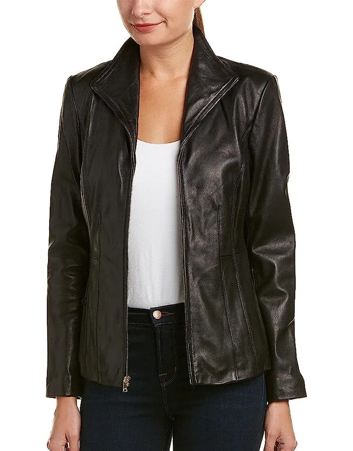 womens-black-faux-leather-wing-collared-jacket-1 womens-black-faux-leather-wing-collared-jacket