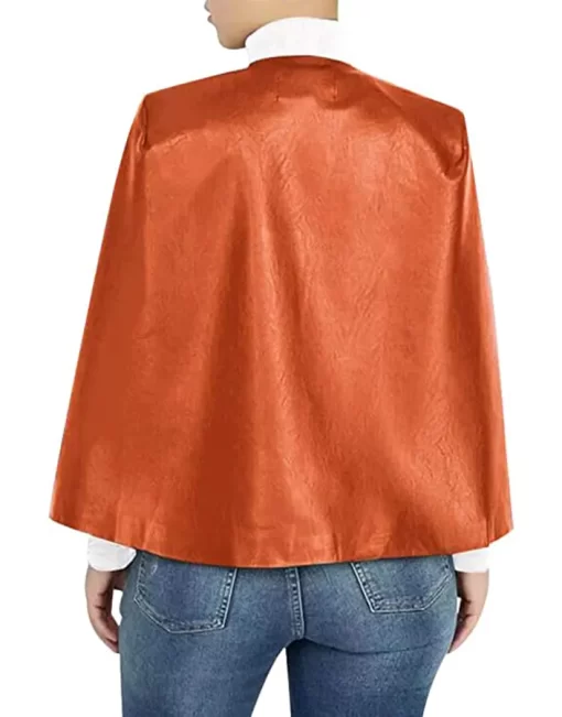 womens-brown-faux-leather-open-front-jacket
