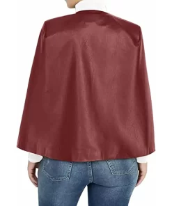 womens-burgundy-faux-leather-open-front-jacket