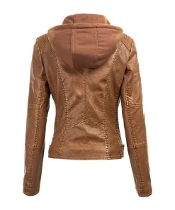 womens-camel-faux-leather-motorcycle-jacket-with-removable-hood