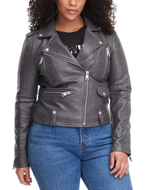 womens-charcoal-faux-leather-moto-jacket