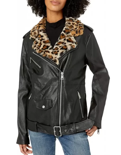 womens-fur-collar-black-faux-leather-motorcycle-jacket