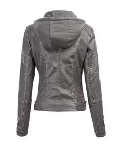 womens-grey-faux-leather-motorcycle-jacket-with-hood