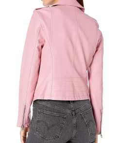 womens-light-pink-asymmetrical-zipper-faux-leather-jacket