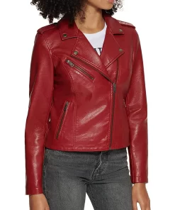 womens-maroon-asymmetrical-zipper-faux-leather-jacket