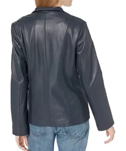 womens-navy-blue-faux-leather-wing-collared-jacket
