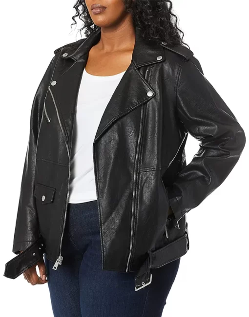 womens-oversized-black-faux-leather-motorcycle-jacket