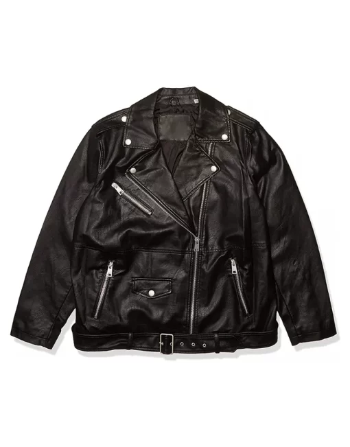 womens-oversized-black-faux-leather-motorcycle-jacket