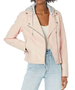 womens-peach-asymmetrical-zipper-faux-leather-jacket-with-hood