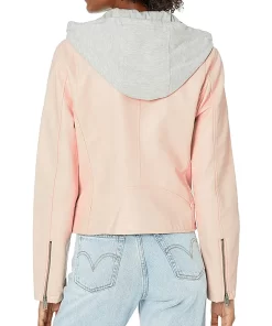 womens-peach-asymmetrical-zipper-faux-leather-jacket-with-hood