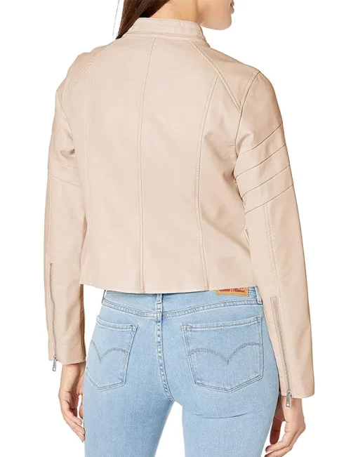 womens-peach-faux-leather-moto-racer-jacket
