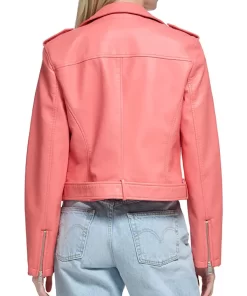 womens-pink-faux-leather-belted-motorcycle-jacket